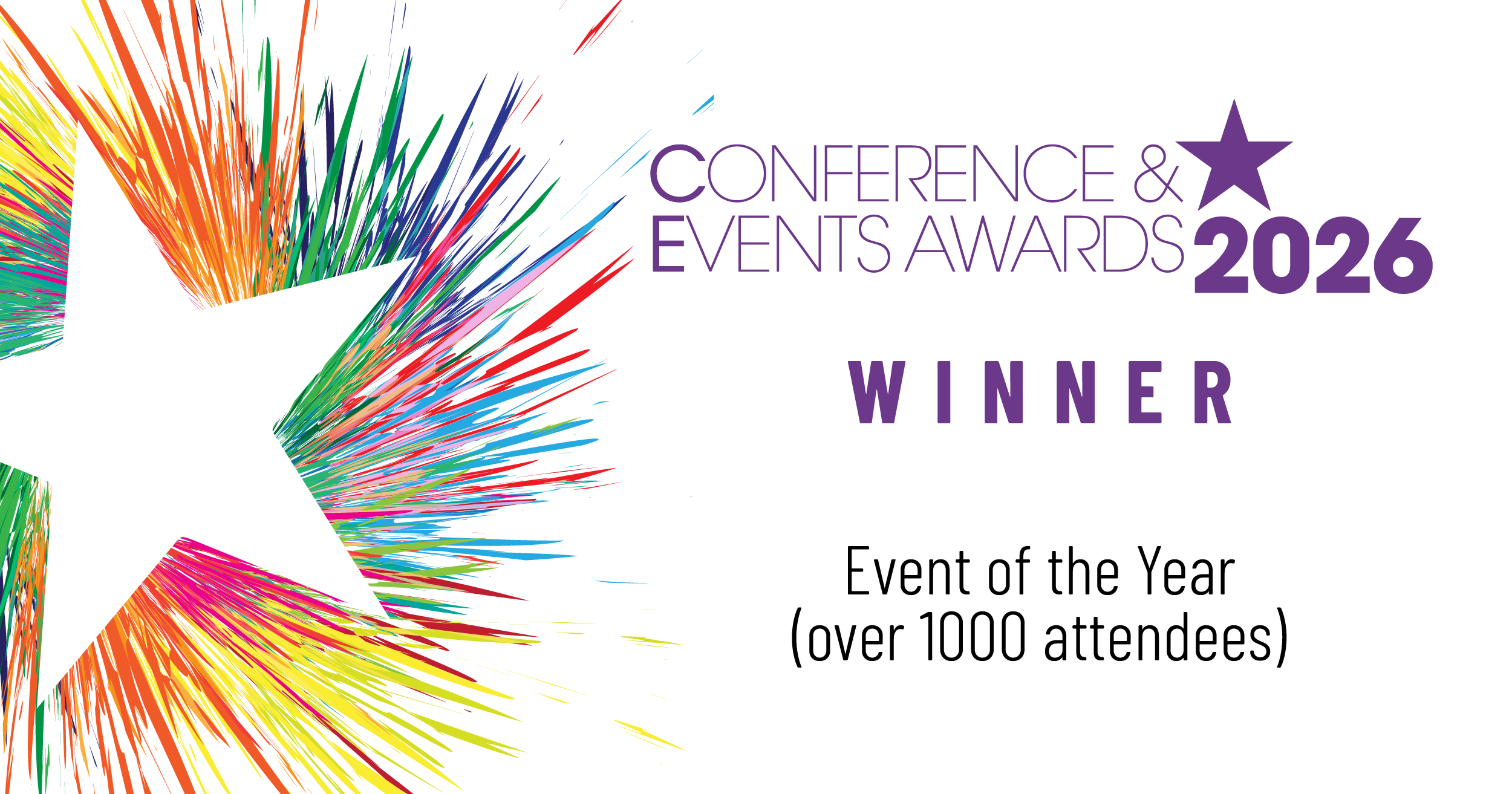 CA26 Winner 1200x200Event of the Year over 1000 attendees